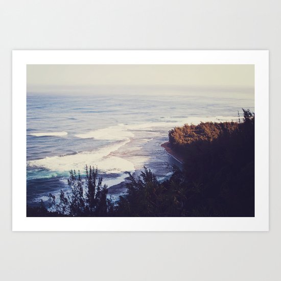 Morning Beach Art Print