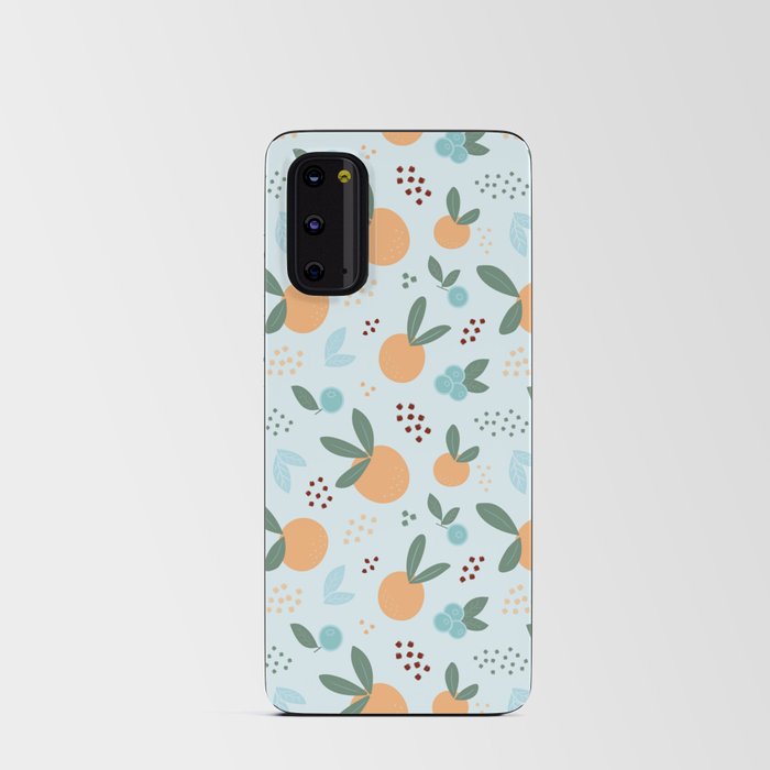 Oranges and Blueberries Android Card Case