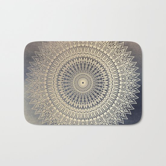 DESERT SUN MANDALA Bath Mat