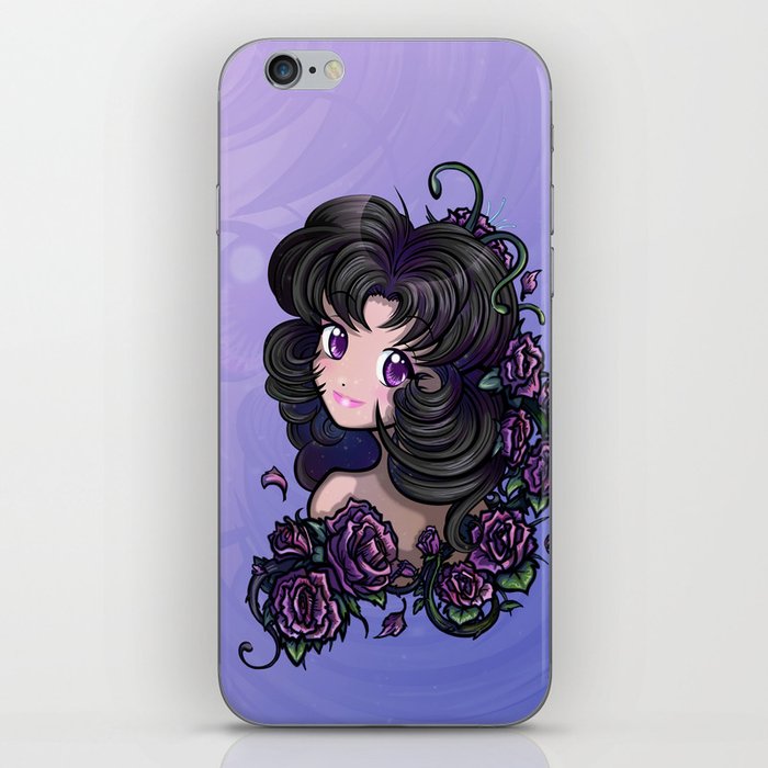 Anime Manga Beautiful Eyes Sailor Moon Style Cute Flower Girl Iphone Skin By Tazmaaanime Society6