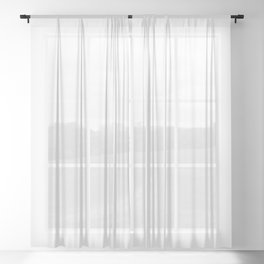 Purest White On The Site - Neutral Color Decor - Lowest Price On Site Sheer Curtain