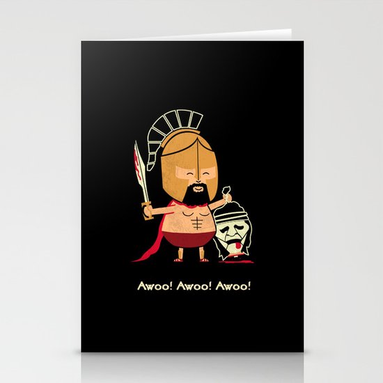 Spartan Career Test Stationery Cards