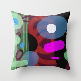 Chroma Kinetix Abstract Artwork 10 Throw Pillow