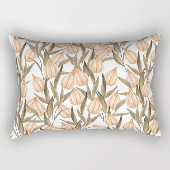 Winter cherry Rectangular Pillow