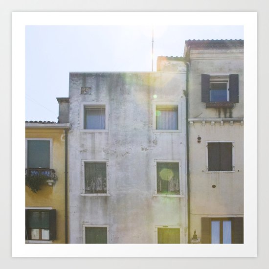 Building Up - Italy Art Print