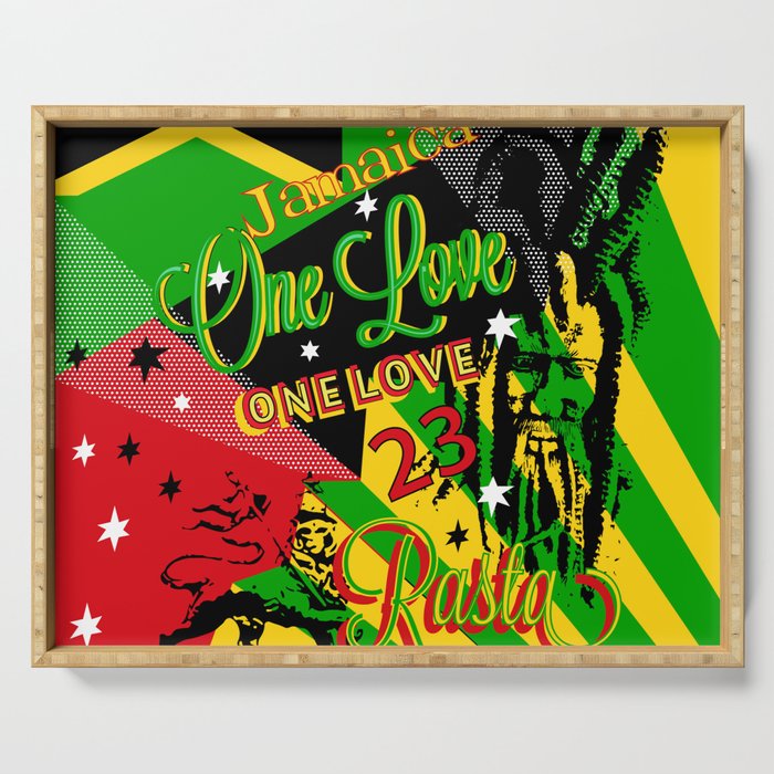 Reggae Rasta Party Serving Tray