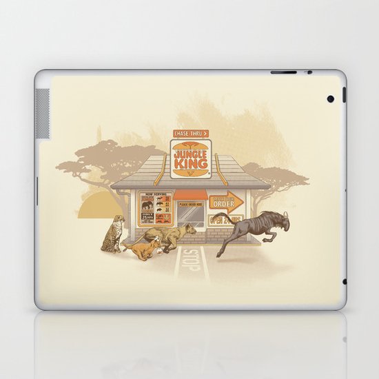 Fast Food (Jungle King) Laptop & iPad Skin