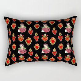 Sacred Hearts and Frida Rectangular Pillow