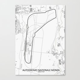 Autodromo Nazionale di Monza Canvas Print