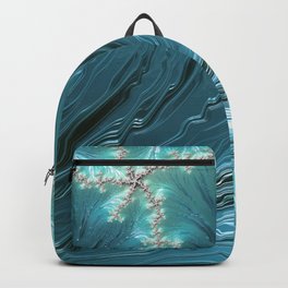 Big Wave Fractal Art Backpack