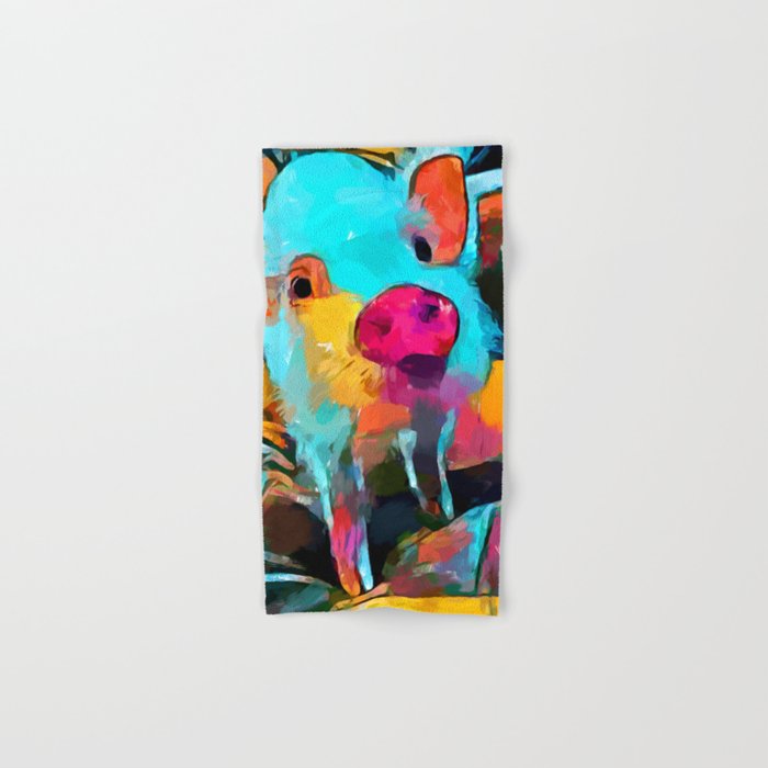 Mini Pig Hand & Bath Towel