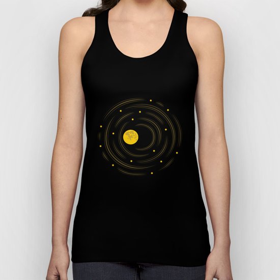 Moon And Stars Dream Unisex Tank Top