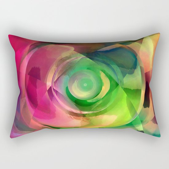 Multicolored abstract no. 14 Rectangular Pillow