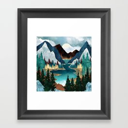 River Vista Framed Art Print