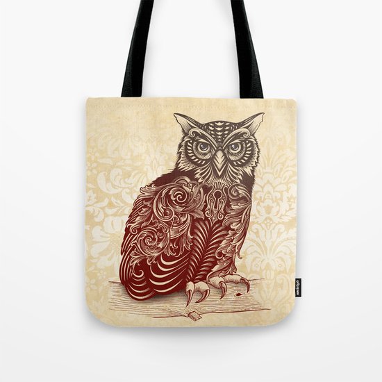Most Ornate Owl Tote Bag