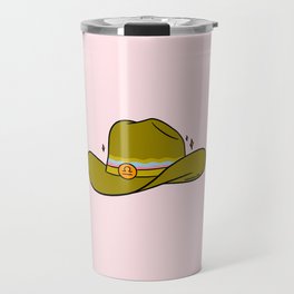 Libra Cowboy Hat Travel Mug