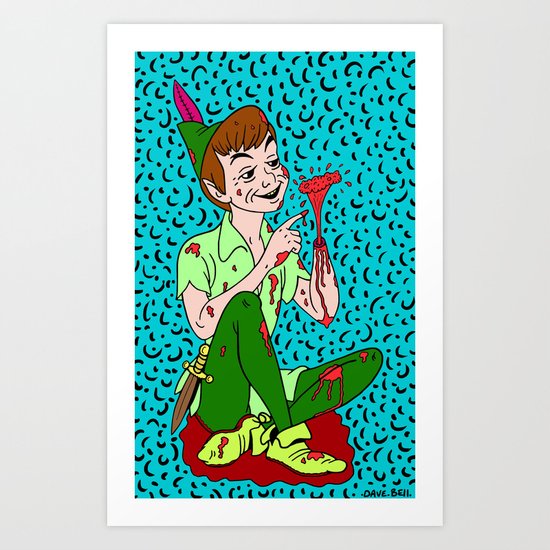 HOOK'S REVENGE. Art Print
