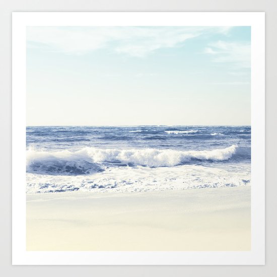 North Shore Beach Art Print