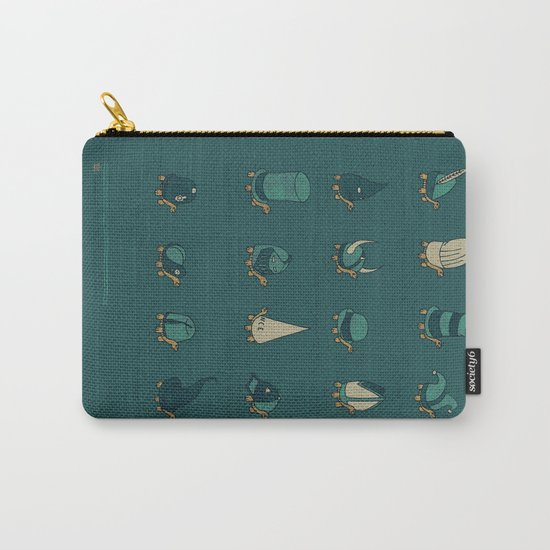A Study of Turtles Carry-All Pouch