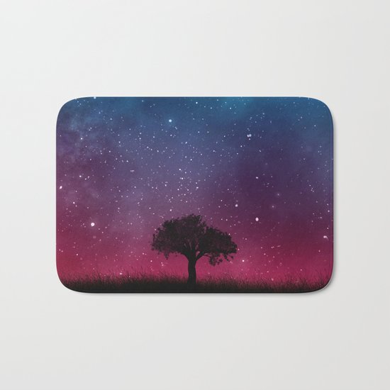 Tree Space Galaxy Cosmos Bath Mat