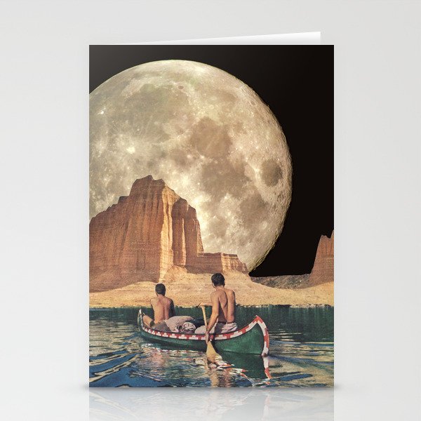 MOON RIVER by Beth Hoeckel Stationery Cards