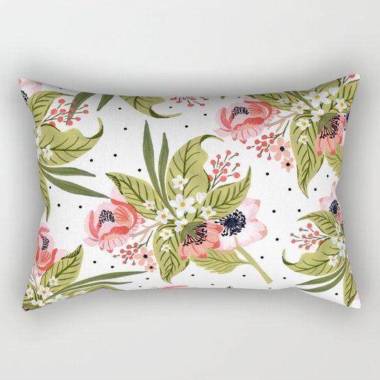 Flowers bouquet #15 Rectangular Pillow