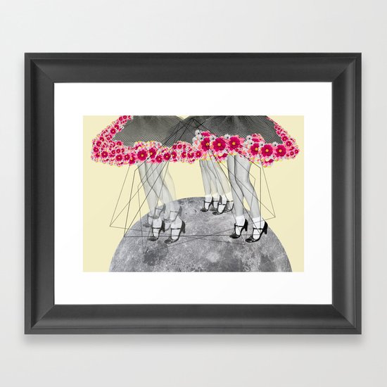 C-Over The Moon Framed Art Print
