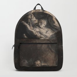 Rembrandt - Christ and his Disciples in Gethsemane Backpack