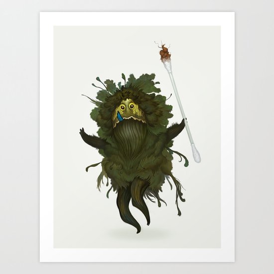 King Kawak Art Print