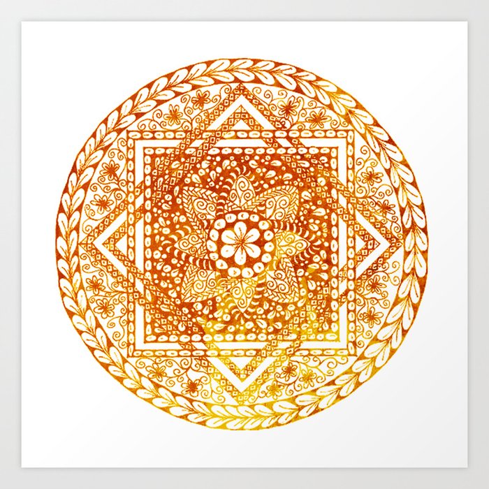 sacred geometry mandala art