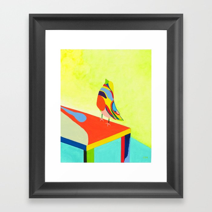 Free bird Framed Art Print