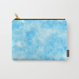 Sky Blue Watercolor Abstract  Carry-All Pouch