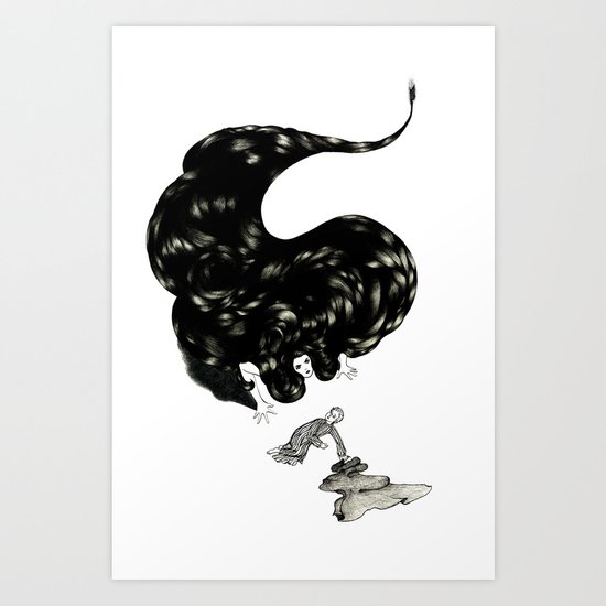 The North Wind Art Print