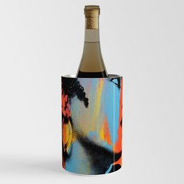 Lauryn Hill Canvas Print Wine Chiller