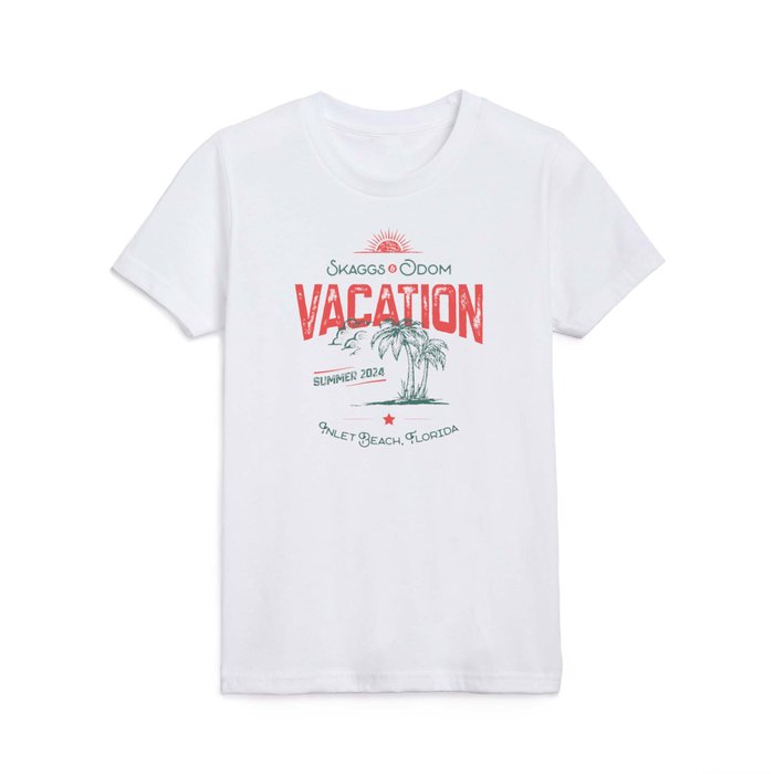 Skaggs & Odom Family Vacation 2024 | Inlet Beach, Florida Kids T Shirt
