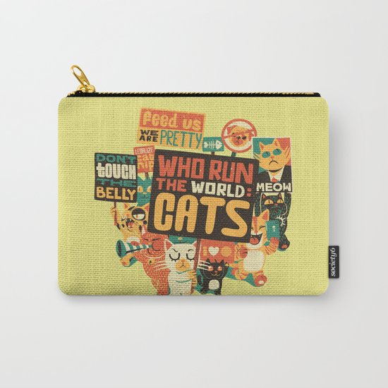Who Run The World Cats Carry-All Pouch