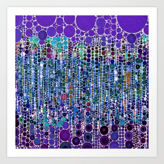 :: Purple Rain :: Art Print