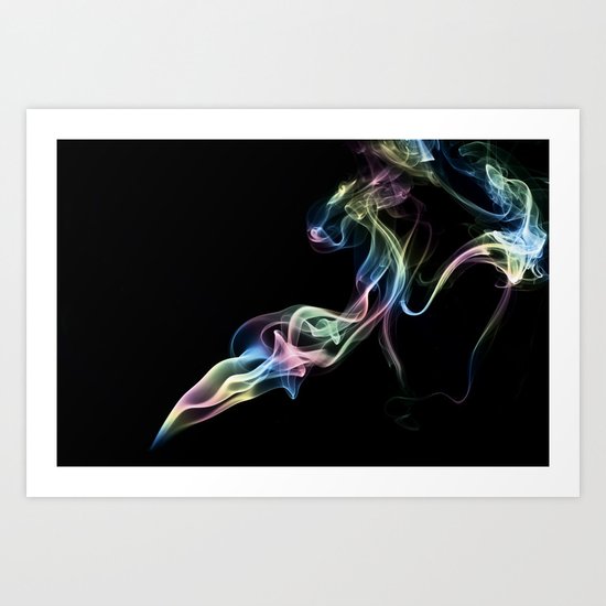 Smokey 5 Art Print