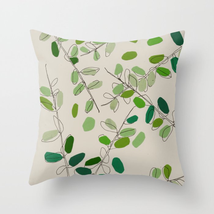 Branches I Throw Pillow