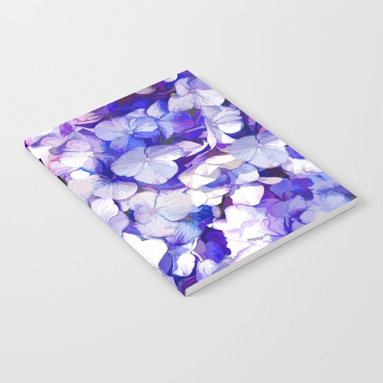 Watercolor Hydrangea Notebook