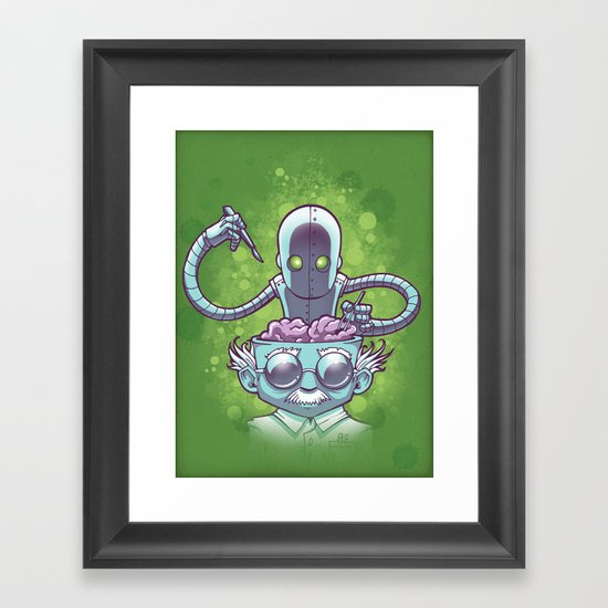 Tinkering Framed Art Print