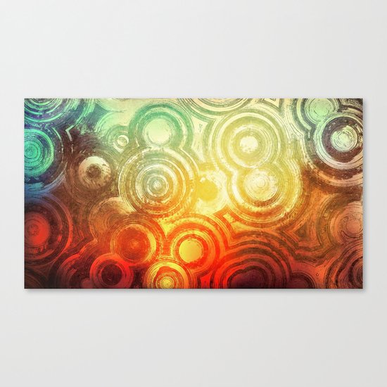 Cluster City Canvas Print