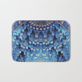 Islamic art pattern Bath Mat | Artfans, Thebluemosque, Islamicartlovers, Bluemosque, Islamicart, Ismlamicpattern, Saintpetersburg, Islamicartfans, Bluepattern, Bluedesign 