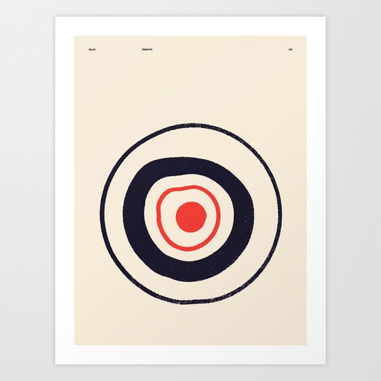 SOLAR PRIMITIVE 001 Art Print