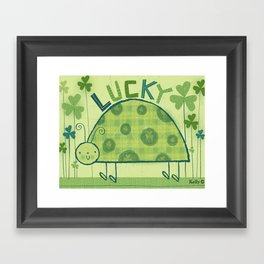 Lucky Framed Art Print