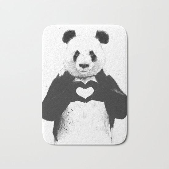 All you need is love Bath Mat