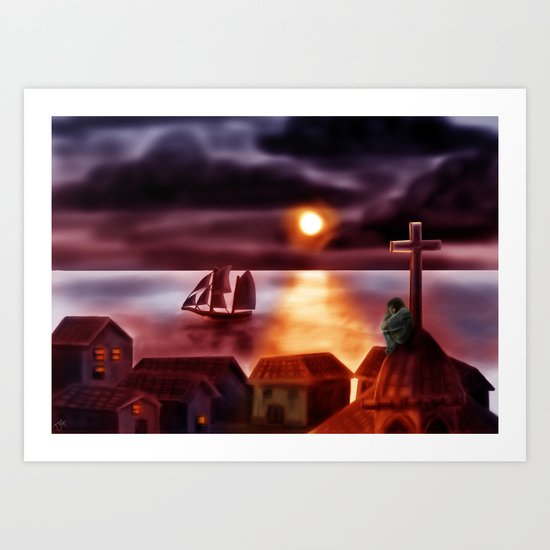 A New World Art Print
