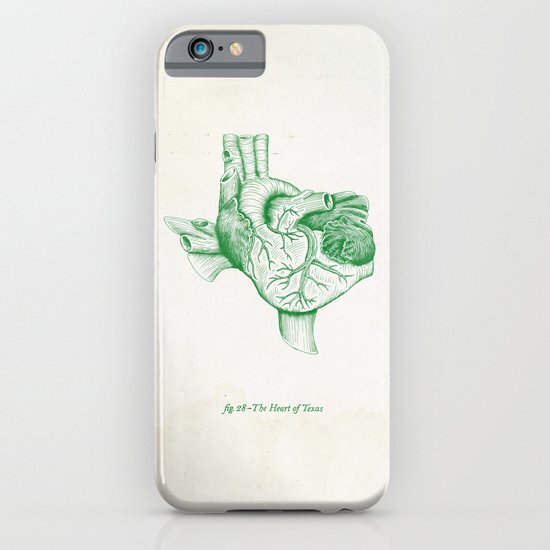 The Heart of Texas (UNT) iPhone & iPod Case