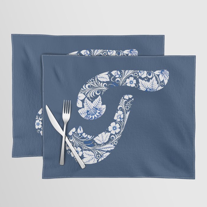 Chinese Element Blue - T Placemat