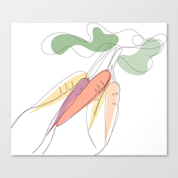 Of course you carrot Canvas Print